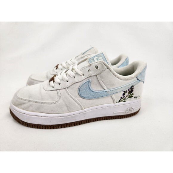 Nike Air Force 1 '07 SE Indigo Women's Size 6.5 Girls CZ0269-100 Sneakers Shoes‎ - Picture 4 of 16